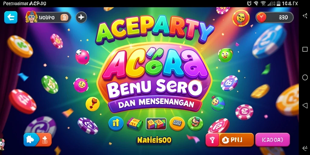 Tampilan gameplay Bingo di ACEPARTY yang seru dan menarik.
