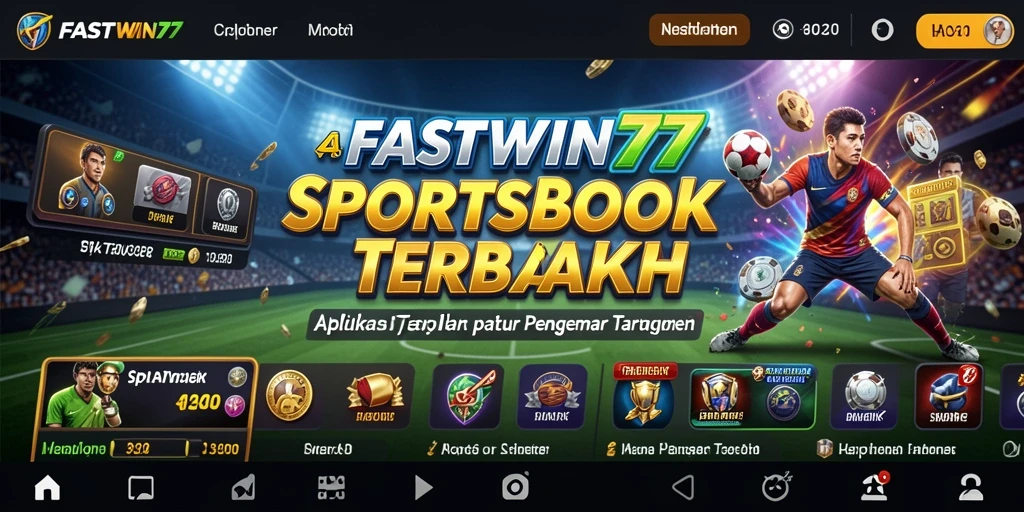 Tampilan gameplay menarik dari aplikasi Sportsbook FASTWIN77.
