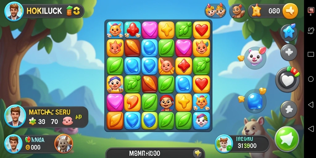 Tampilan menarik dari gameplay HOKILUCK yang seru.