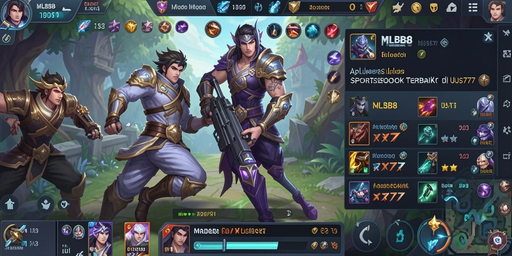 Tampilan gameplay MLBB8 yang menarik untuk taruhan Sportsbook.