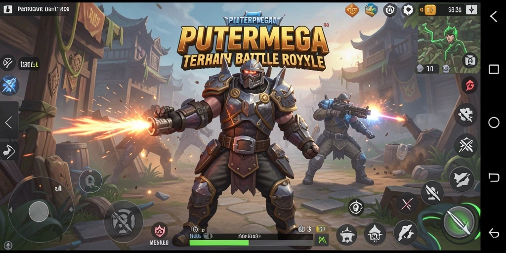 Tampilan gameplay seru di PUTERMEGA dengan momen pertempuran yang intens.
