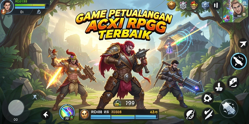 Tangkapan layar utama dari gameplay RDI88 menampilkan aksi seru dan grafis menawan.