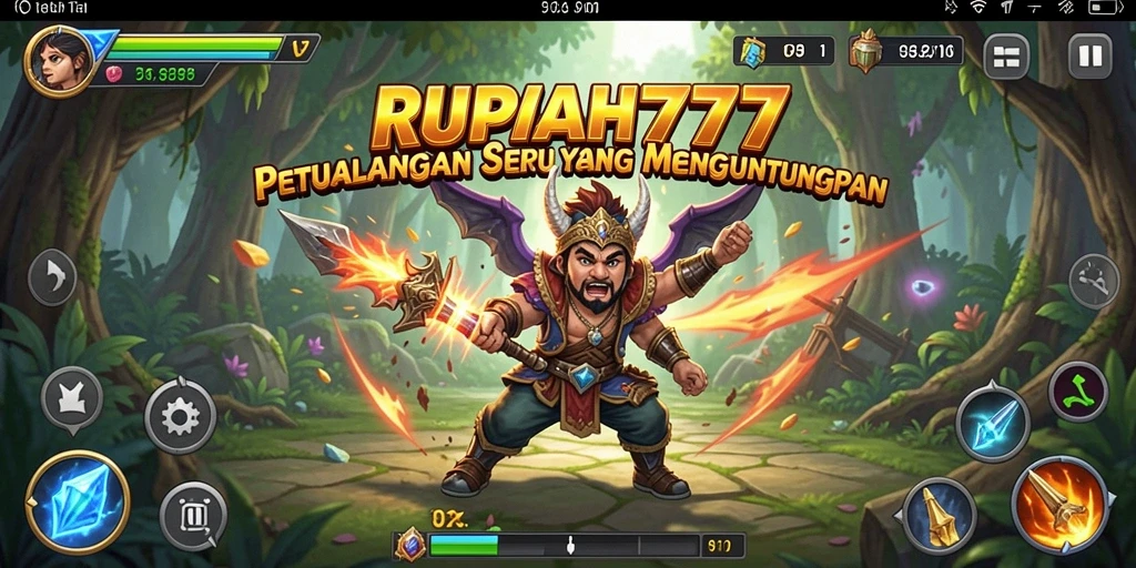 Tampilan gameplay RUPIAH777 yang mengesankan saat menjelajahi dunia petualangan.